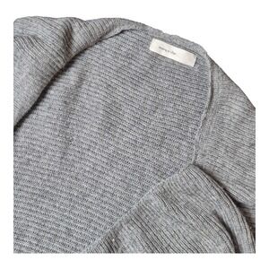 Sleeping on Snow‎ Anthropologie Cardigan One Size Gray Waterfall Open Front OS